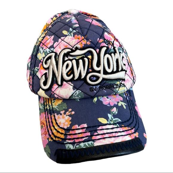 Robin Ruth Floral New York Snapback Cap - Picture 2 of 4